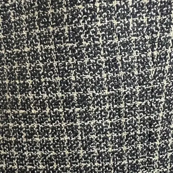 Oscar De La Renta Menswear Silk and Wool Blend Tweed Print Blazer 3 Button 42L